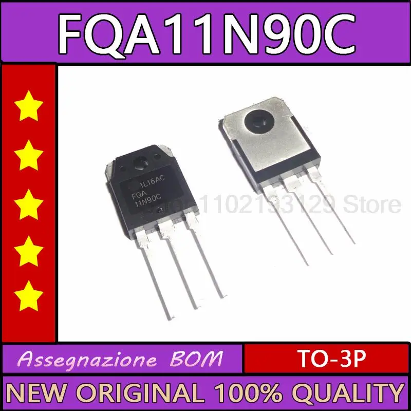 

Совершенно новый импортный n-channel MOSFET 11a 900v Fqa11n90c