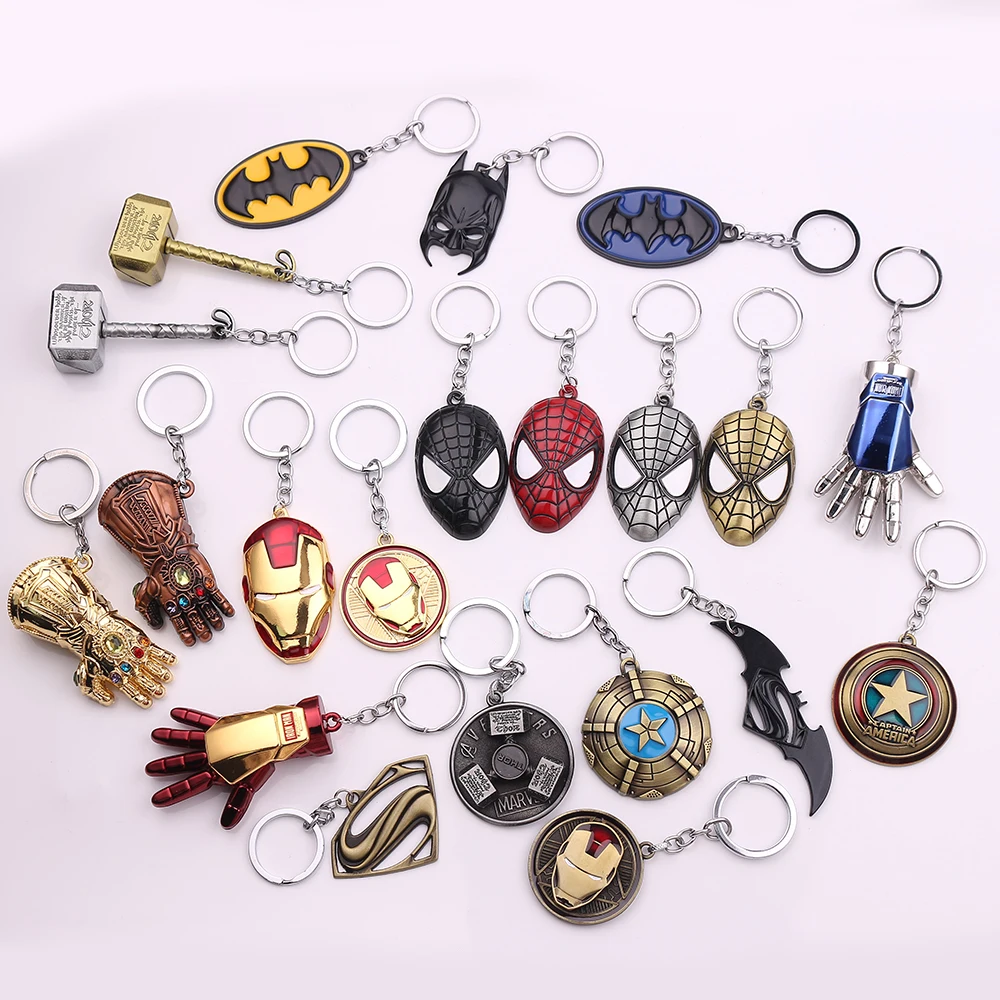 Брелок из серии Marvel мстители металлическая подвеска в виде молотка Тора Капитана