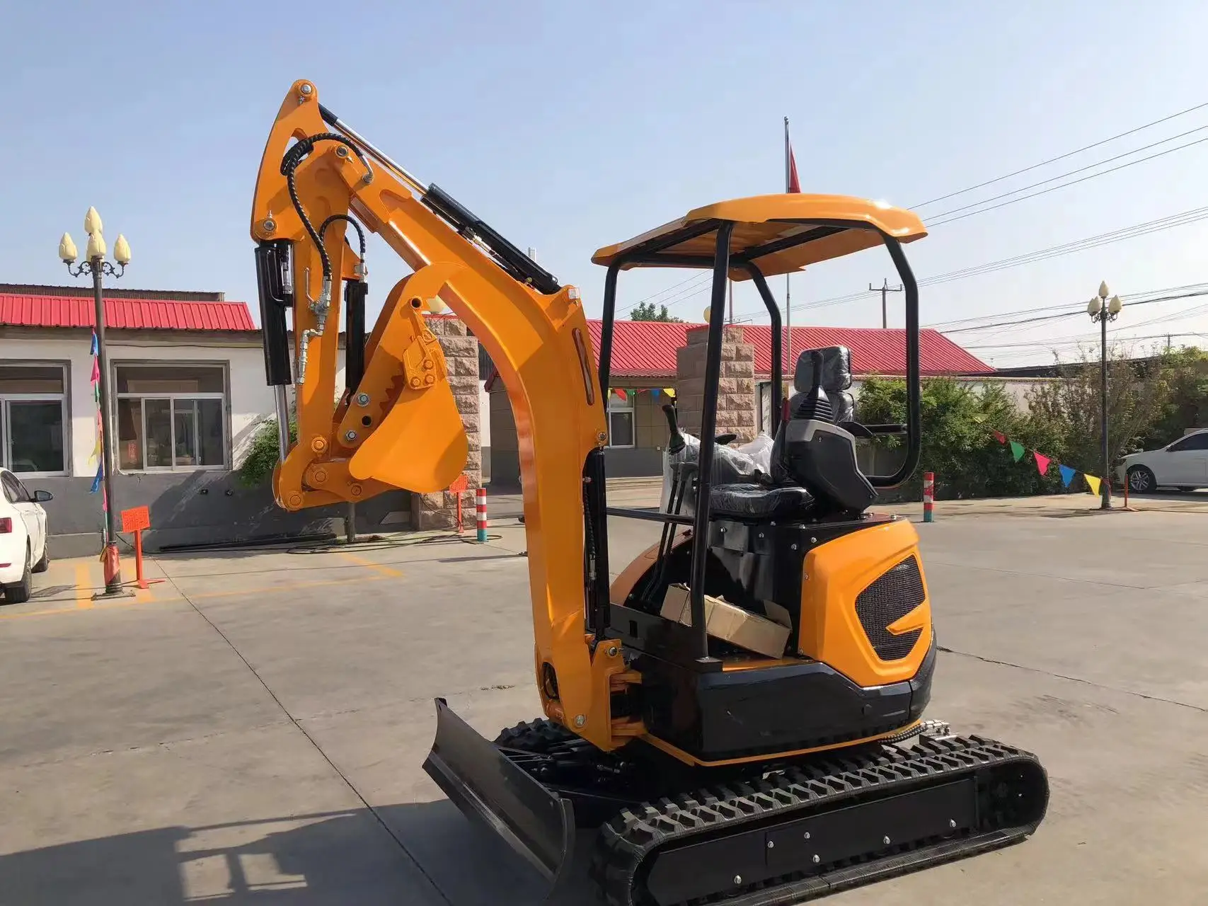 Автоматический гидравлический небольшой гусеничный мешок для экскаватора