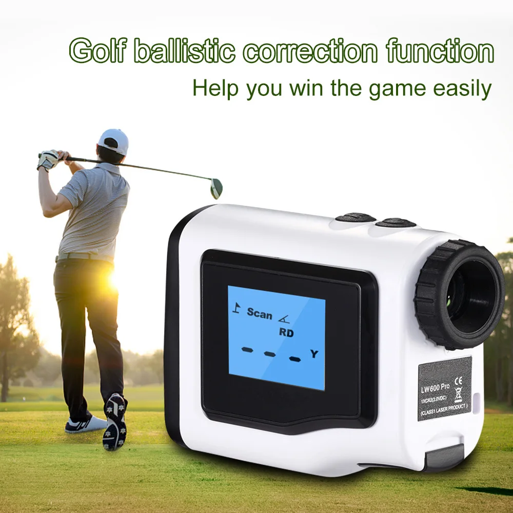 

2022 New LW-G1200 Handheld Laser Golf Rangefinder Telescope Electronic Ruler Distance Measuring Instrument Outdoor