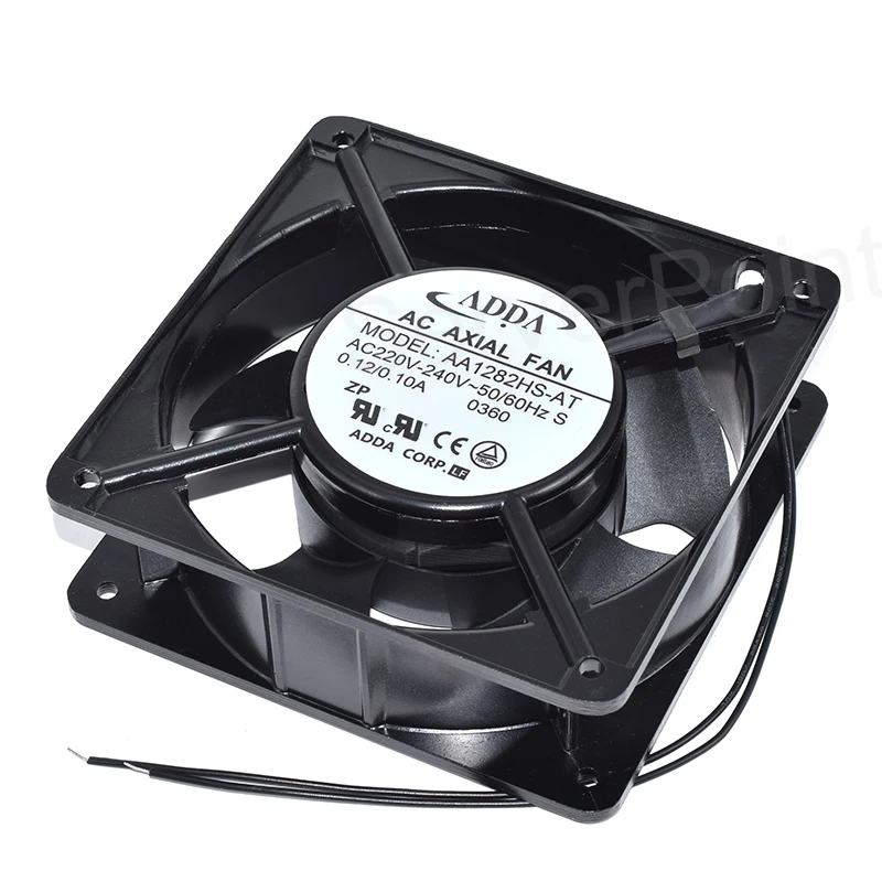 Бесплатная доставка для вентилятора AC FXIAL AA1282HS-AT 220 240 в, два провода, квадратный охлаждающий вентилятор
