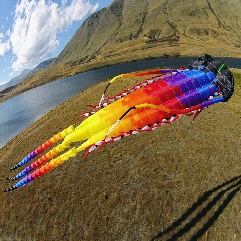 15 м древний трилобитный воздушный змей с подвеской мягкий надувной лошади