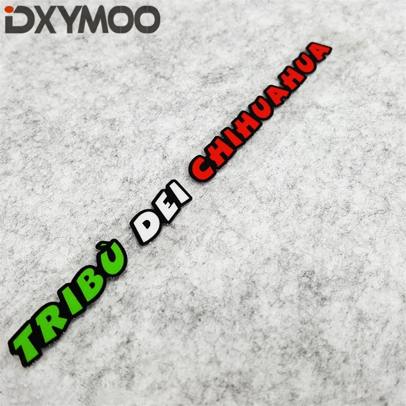 

1PCS TRIBU DEI CHIHUAHUA Helmet Visor Sticker Racing Motorcycle Car Sticker Decals