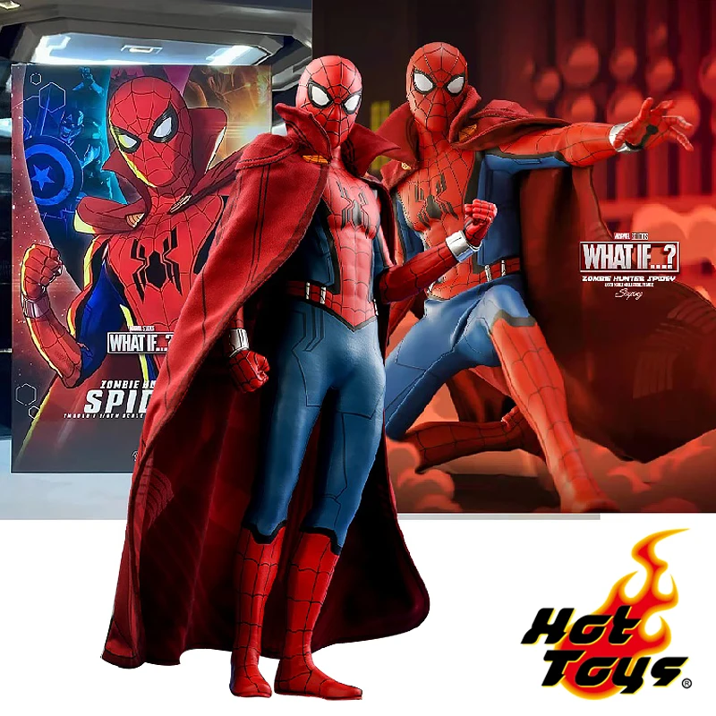 

Оригинальные популярные игрушки Marvel Мстители What If Spiderman зомби Hunter TMS058WK Аниме 30 см Shf экшн-Фигурки Коллекционная модель