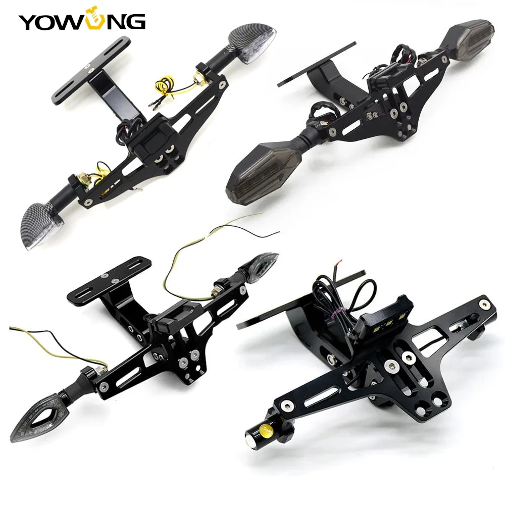 Для HONDA NSR125 NSR 125 1988-1990 1989 1988 1987 кронштейн для номерного знака мотоцикла держатель