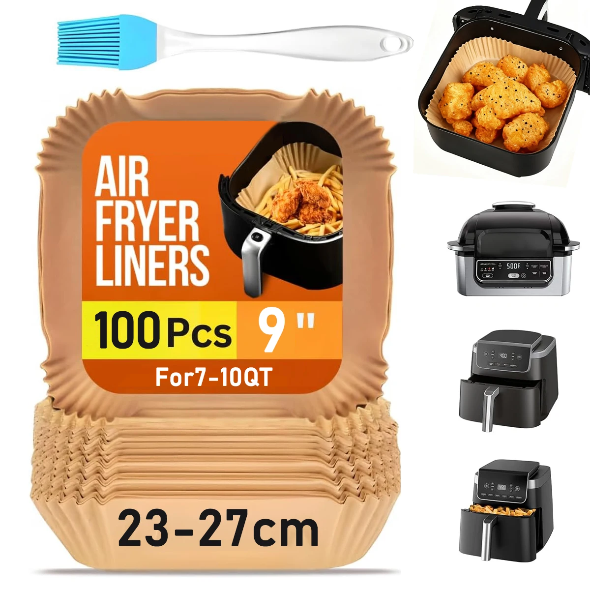 Бумажные вкладыши для фритюрницы Ninja Foodi AG301