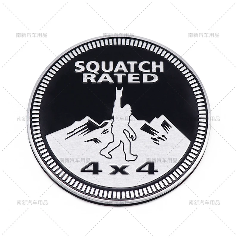 

3D алюминиевый логотип 4X4, значок эмблемы автомобиля, наклейка для Jeep Wrangler Grand Cherokee Patriot Renegade, авто наклейки, Стайлинг кузова