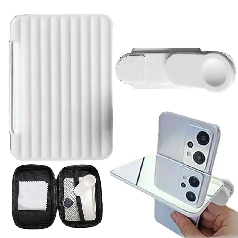 

Selfie Mirror For Smartphone Adjustable Smartphone Selfie Reflector 1 Set Handheld Mirror Smartphone Selfie Reflector Mirror