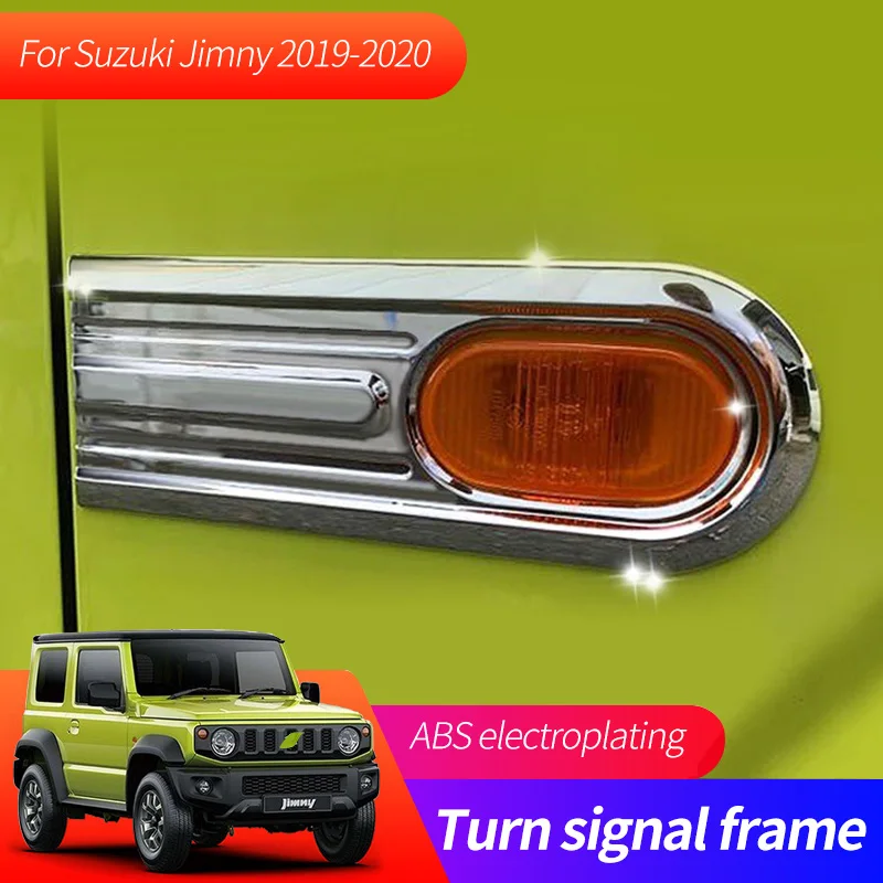 

Side Marker Light Cover For Suzuki Jimny 2019 -2020 ABS Turn Shade Signal Lamp Protector Tool Car Decorative Accessories