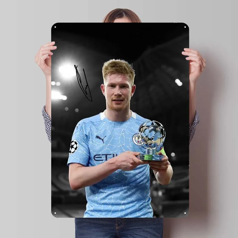 Металлический знак Кевин де хит спортивный постер украшение в виде кофейного