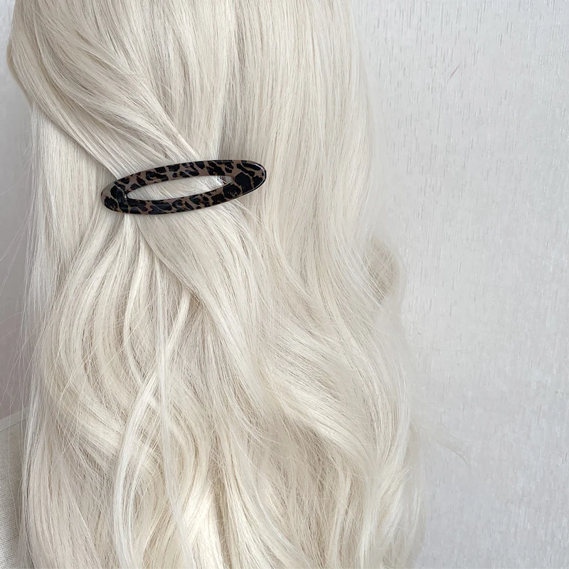 Большая боковая челка боковой зажим корейская новая сломанная заколка для волос