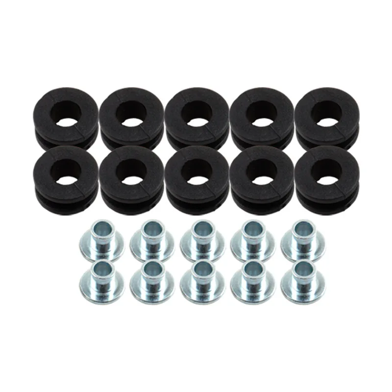 

Комплект резиновых втулок для мотоцикла, комплект из 10 штук, подушка для снятия давления, аксессуары для Kawasaki, Yamaha, Honda, Suzuki, CBR, GSXR, Ninja