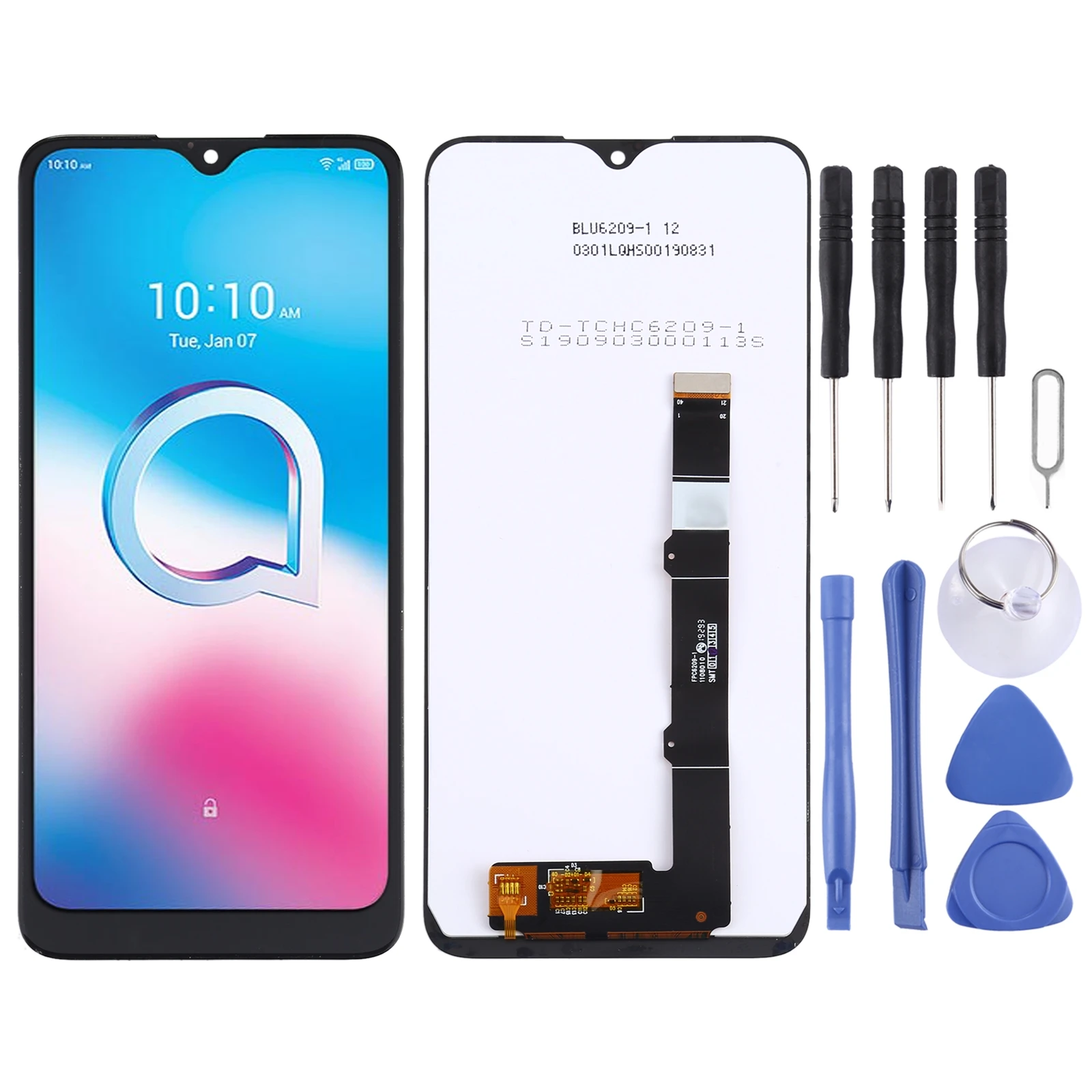 OEM ЖК-экран для Alcatel 1S 2020 OT-5028 5028Y 5028A 5028D с дигитайзером в полной сборке