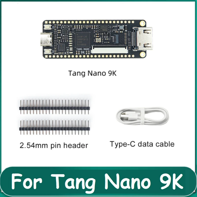 

Для Tang Nano 9K FPGA Goai макетная плата GW1NR-9 RV HD 40P RGB плата для обучения интерфейсу материнской платы