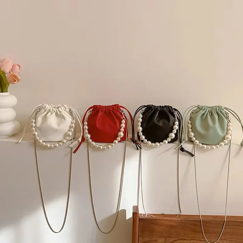 Ведро из искусственной кожи компактные милые сумки на плечо и через дизайнерские