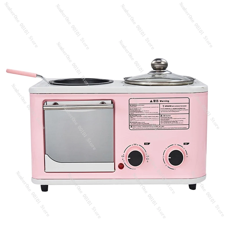 Бытовая машина для завтрака 4 в 1 220 В/600 Вт BLY-ZA02 5 л мини-хлебопечка тостер духовка