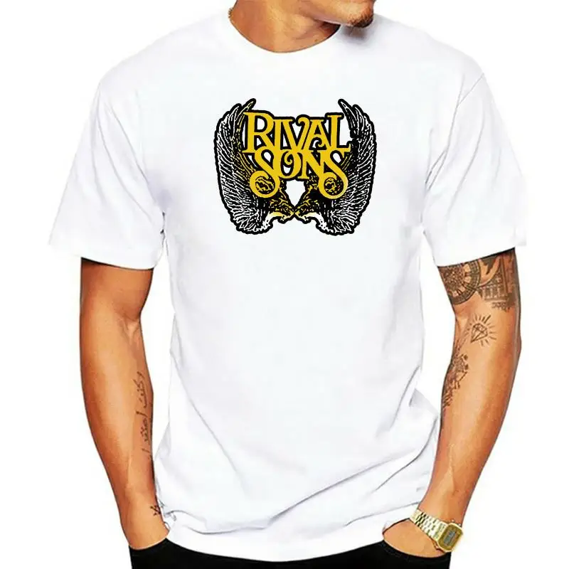

Rival Sons Mens Insignia Slim Fit T shirt Black