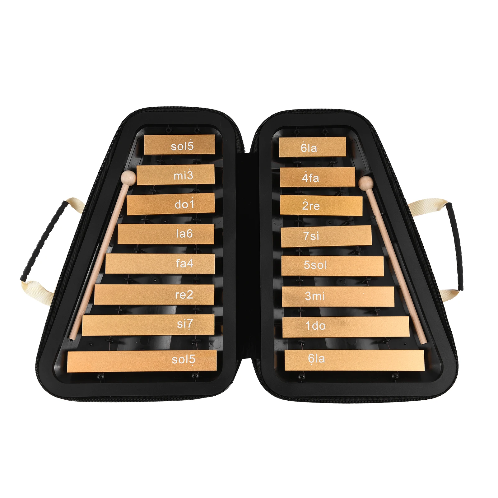 

Деревянный ксилофон с алюминиевой пластиной, 16 клавиш