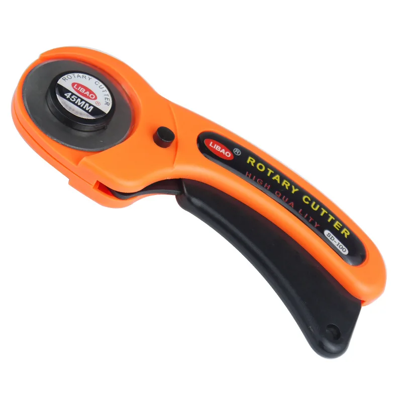 Кожевенное ремесло 45 мм роторный резак инструмент для резки кожи круговое лезвие