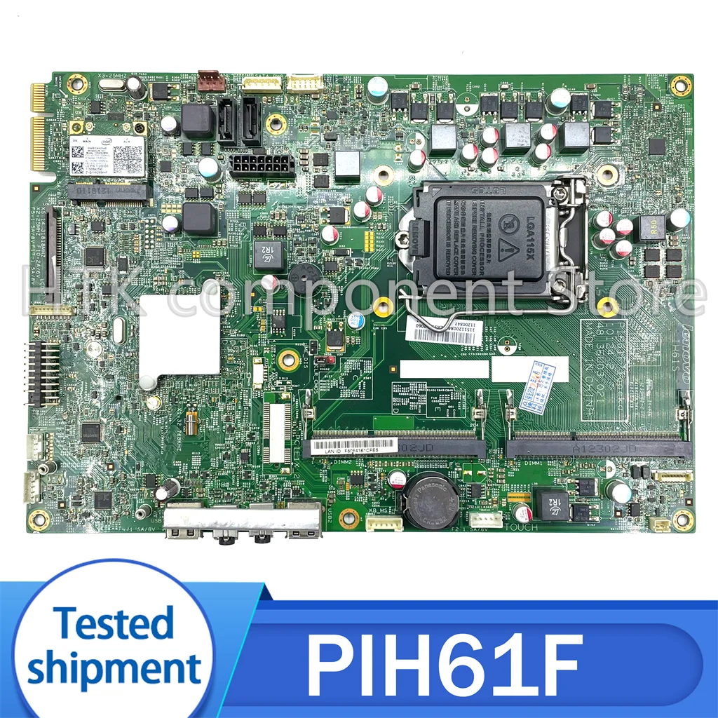 100% test working M7100Z Yangtian S510 M71Z all-in-one motherboard PIH61F IH61S IH61F