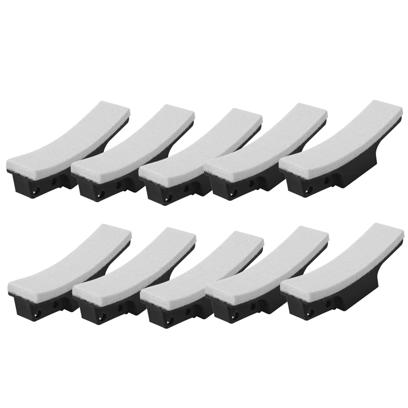

10X Exercise Bike Brake Pads Hairy Pad For Spinning Bike Brake Pads Bike Brake Group Replacement Part