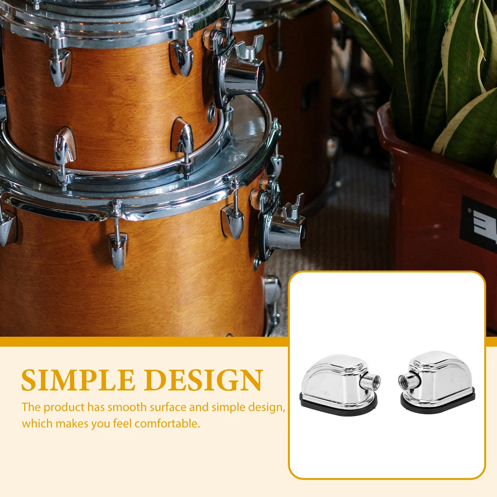 2-х шт. барабанная установка прочные ушные наконечники принадлежности для