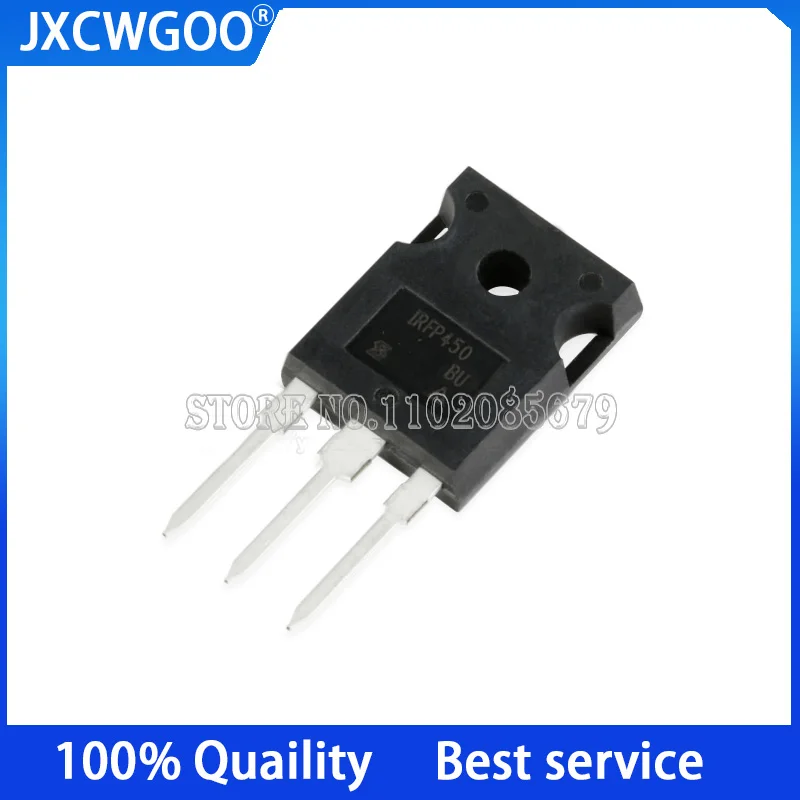 

10PCS IRFP450PBF IRFP450 TO-247 N-Channel 500v/14a in-line MOSFET New Original