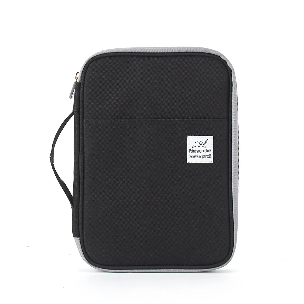 Case Large Capacity Pencil Holder Pen Organizer Bag With Zipper For Prismacolor Watercolor Coloring Pen