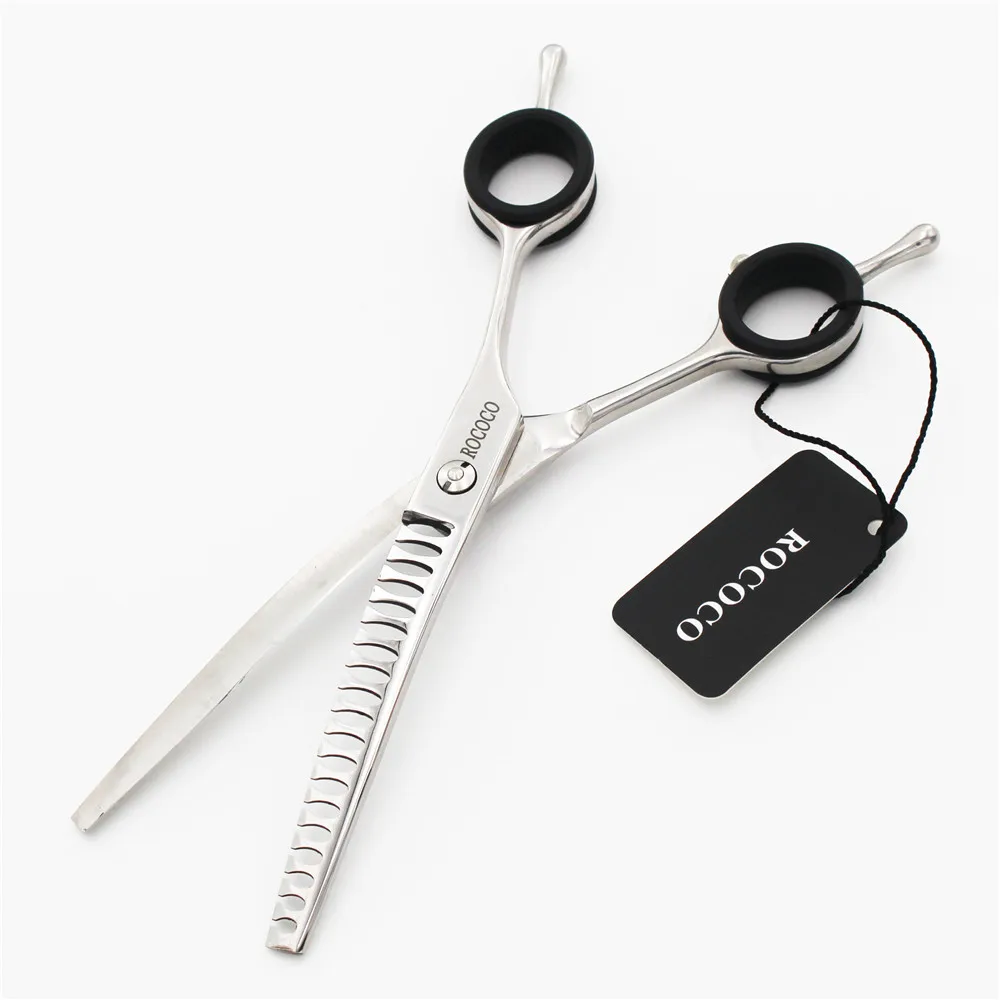 

Grooming 7 Inch Thinning Scissors Scissors Pet Barber Hair Downward Curved Haircutting Shears Dog Curved Professional Thinnining