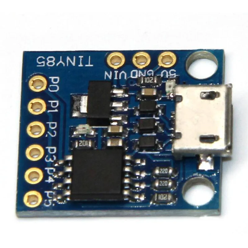 ATtiny85 ATtiny Digispark Kickstarter Micro USB Development Board Module For Arduino IIC I2C TWI SPI Low Power Microcontroller images - 6