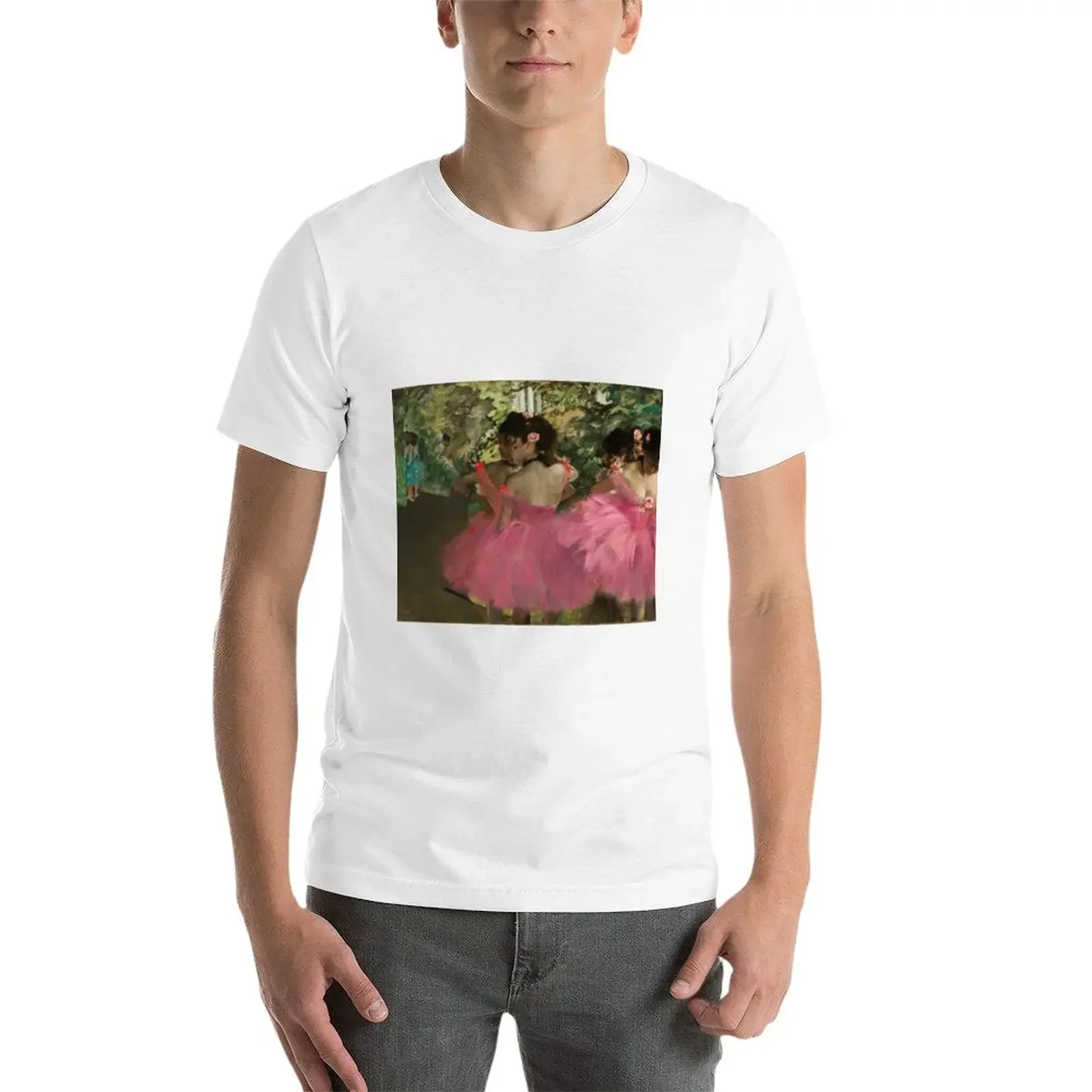 New Edgar Degas&ampaposs Dancers in Pink T-Shirt boys t shirts anime clothes mens graphic t-shirts funny