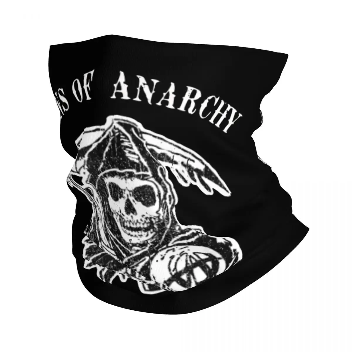 

Бандана для мужчин и женщин, теплая моющаяся маска-шарф с принтом сынов анархии, Racerback, для пеших прогулок