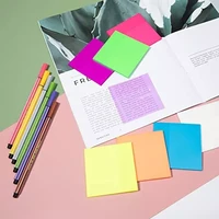 transparent sticky notes 500 sheets waterproof translucent color memo pad 3x3 inch 50 sheets per pad 10 pads in total
