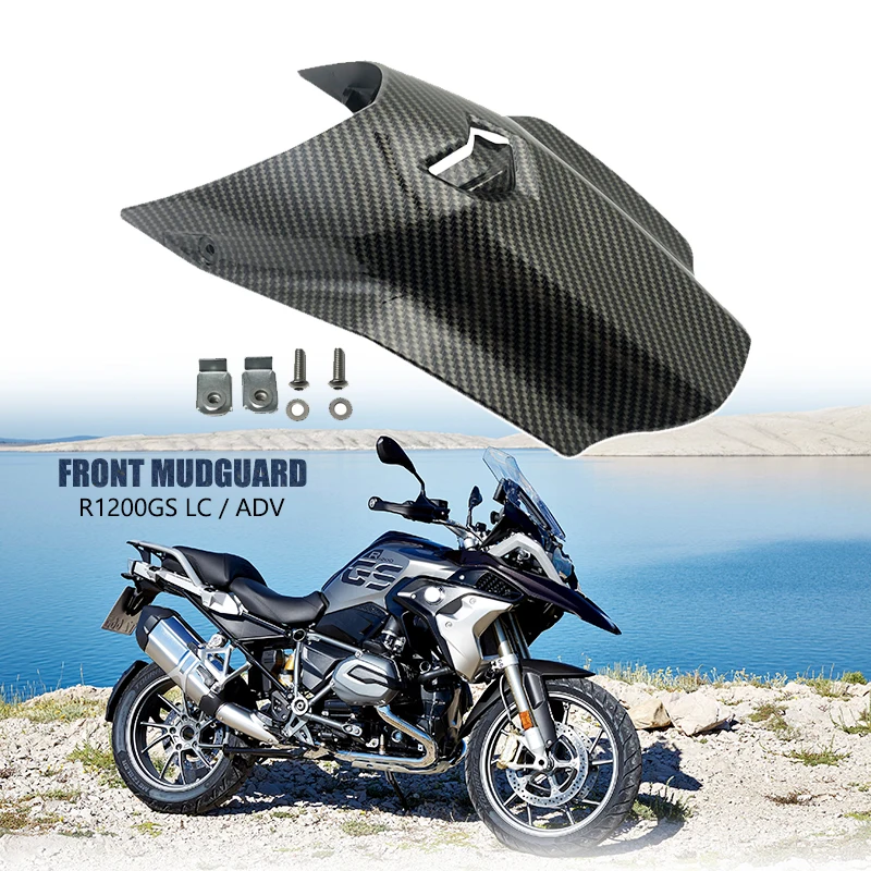 

R1200GS Carbon Front Fender Extender Mudguard Extension For BMW LC R 1200 GS ADV R1200 GS Adventure 2014-2019 2016 2017 2018