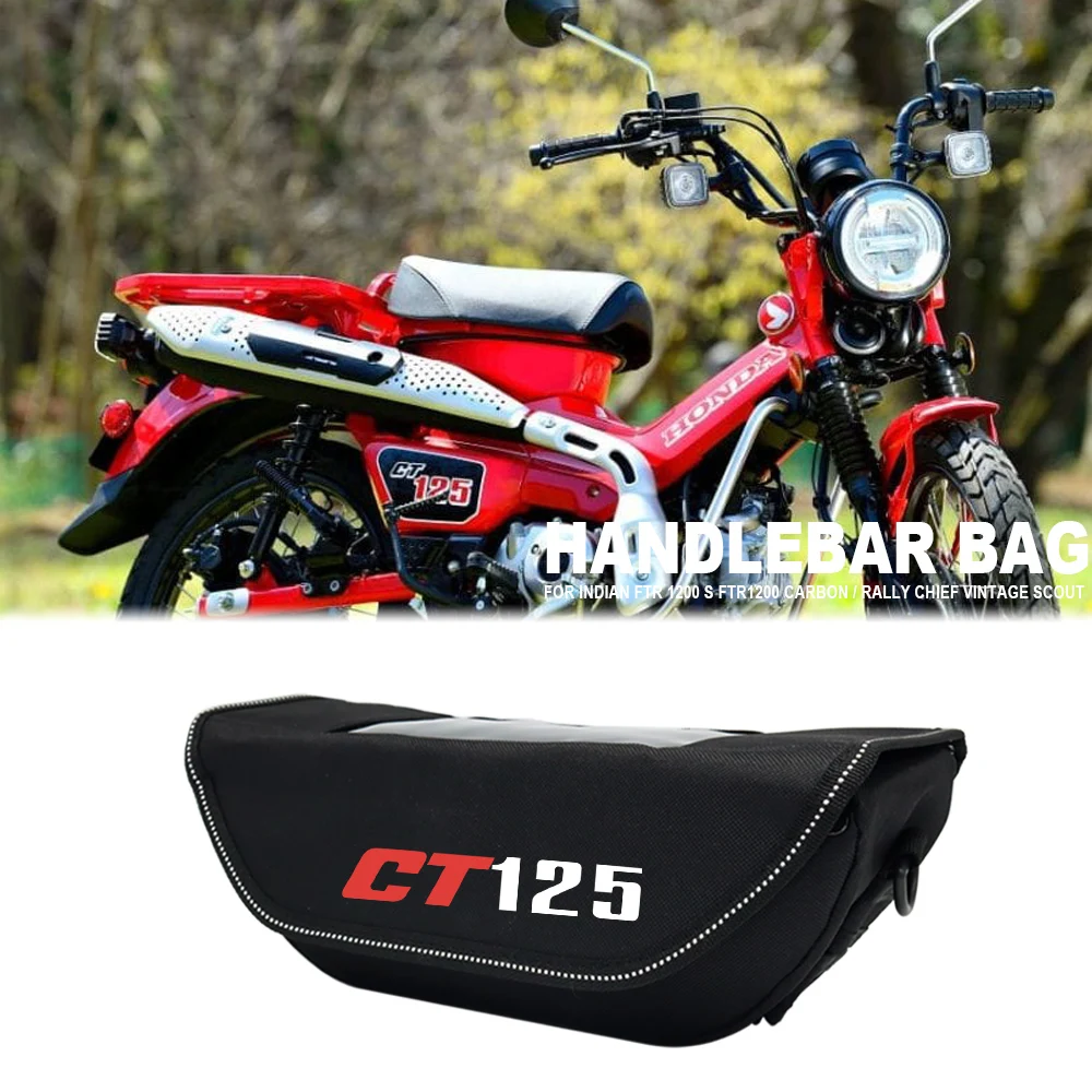 For Hunter Cub CT125 2019 2020 2021 2022 2023  Motorcycle Waterproof And Dustproof Handlebar Storage Bag