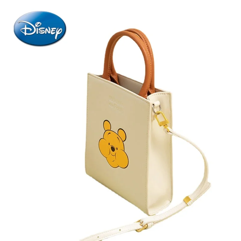 

New Disney Cartoon Woman Shoulder Bag High Quality Handbag Large Capacity Shopping Bag Tote Bag Luxury Female Bag Christmas Gift