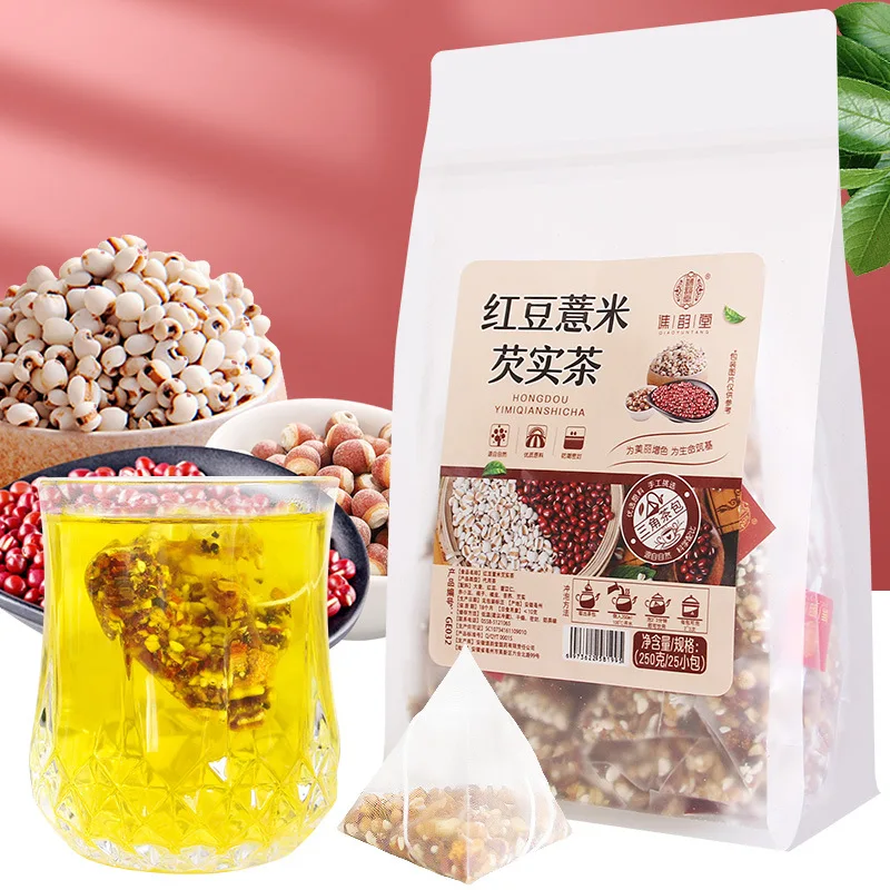 

Chinese Scented Tea, Barley, Red Bean, Gorgon Tea, Chinese Tea Health Tea, Slimming Tea, Spleen and Dampness