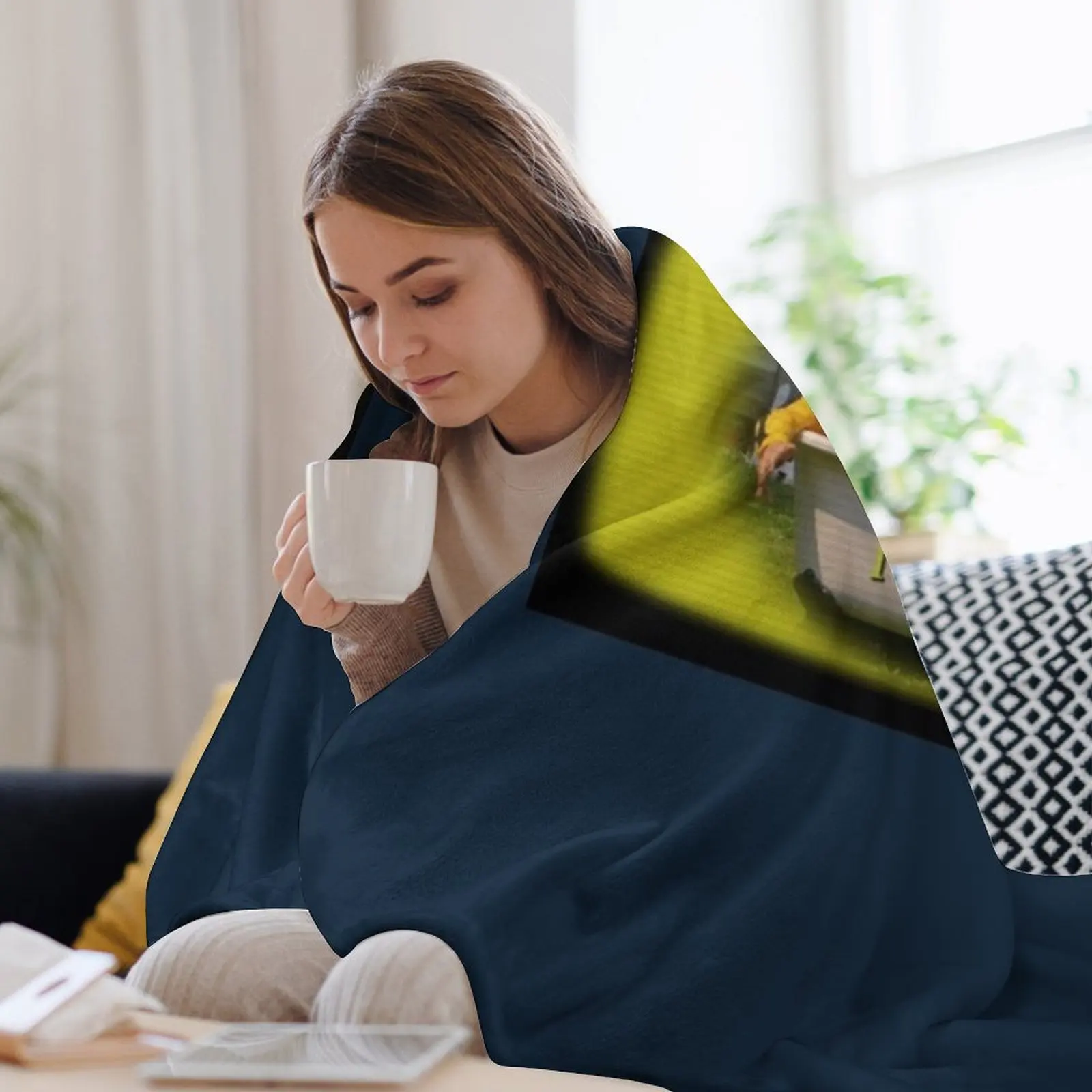 Taskmaster Feelings Soap Opera Пледы Диваны Пляжные одеяла