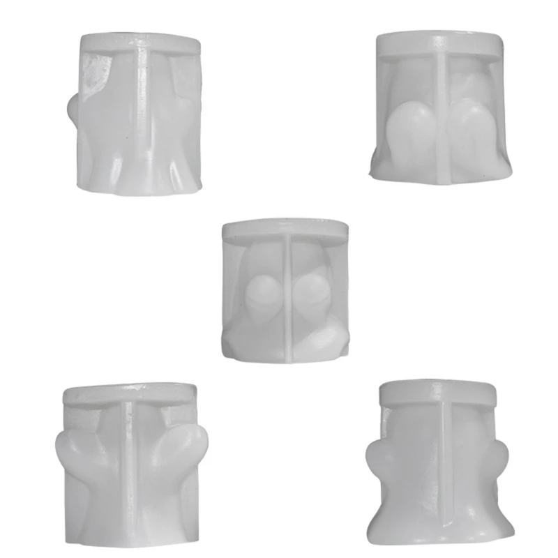 

Halloween Spirits Epoxy Resin Mold Nonstick DIY Scented Candle Silicone Mold R7UB