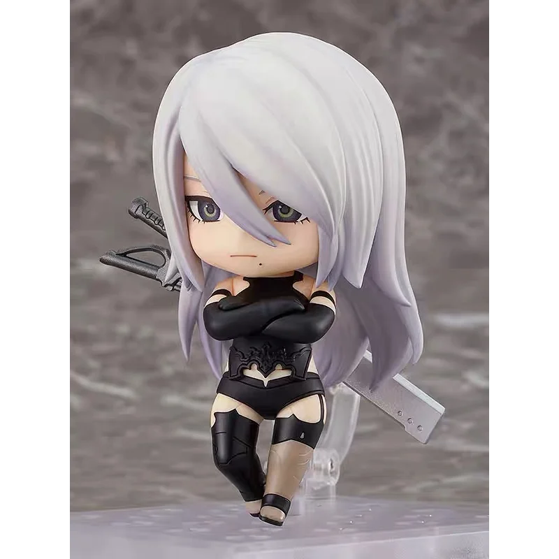 Фото GSC 1656 SE NENDOROID YoRHa Type A No.2 A2 Фигурки NieR: Automata Аниме Модель Комплект Игрушки для Мальчиков Оригинальная Коллекция Коробки №3