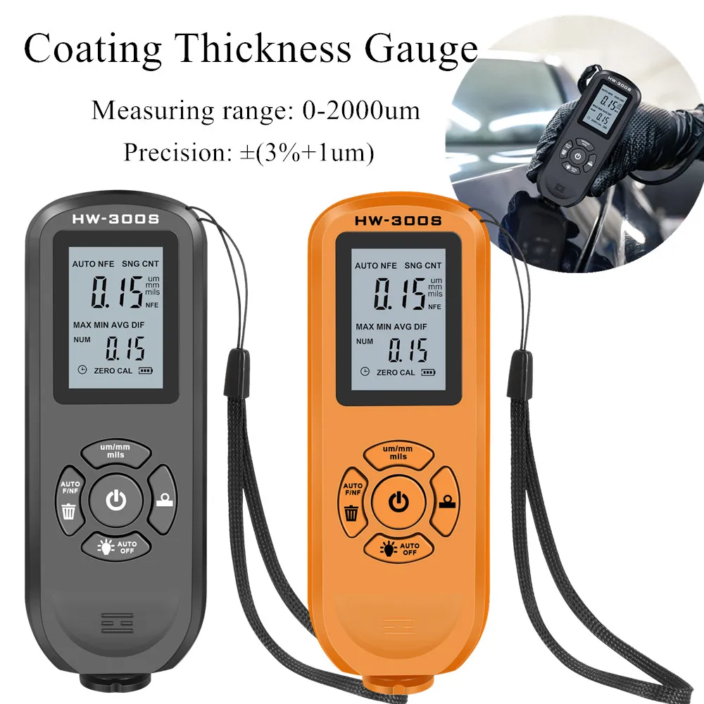 Фотоизмеритель толщины автомобильного покрытия 0-2000 мкм | Инструменты
