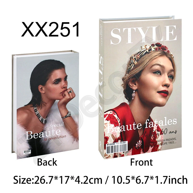 Роскошный интерьер для стола гостиной поддельная книга кафе стол домашнего