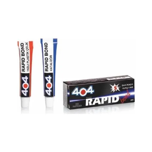 

404 Rapid Bond Fast Plastic Steel Adhesive 16g 10 also Paste