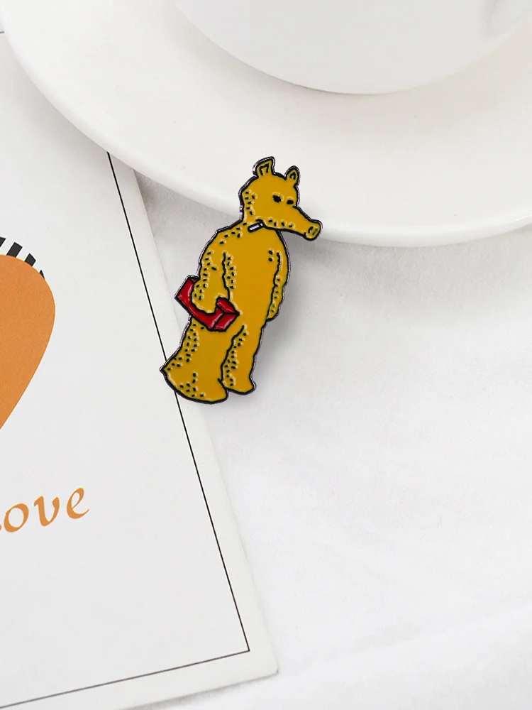 QuasimotoXXXMadlib Lord XX Quas Enamel Pin Rap Music Theme Badge Backpack Decoration Jewelry
