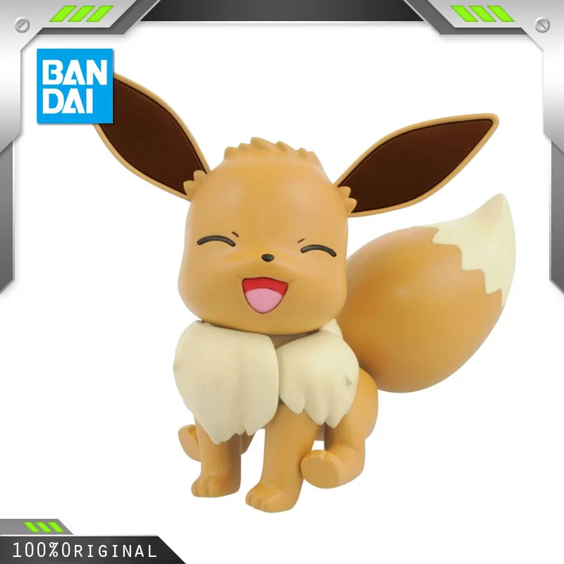 

BANDAI Pokemon Eevee Evolution Series 42 Pocket Monster Action Toy Figures Assembly Model Kawaii Christmas Gifts