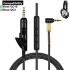 Сменный нейлоновый плетеный кабель OFC адаптер для самолета для Bose QC15 QC2 QuietComfort Тихий комфорт QC 15 2 Наушники