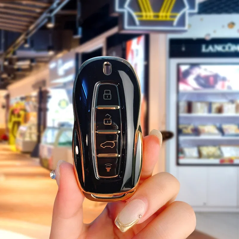 Силиконовый чехол для автомобильного ключа с 4 кнопками, набор оболочек для Ford EQUATOR JMC Plus 5 6 7 Sport EcoBoost, аксессуары для брелоков с дистанционным управлением