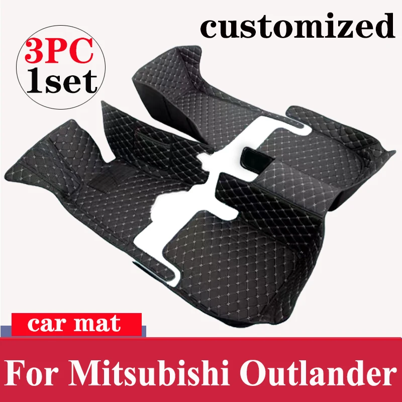 

Коврики автомобильные, коврики для Mitsubishi Outlander 2018, 2017, 2016, 2015, 2014, 2013, 5 сидений, чехлы для салона автомобиля