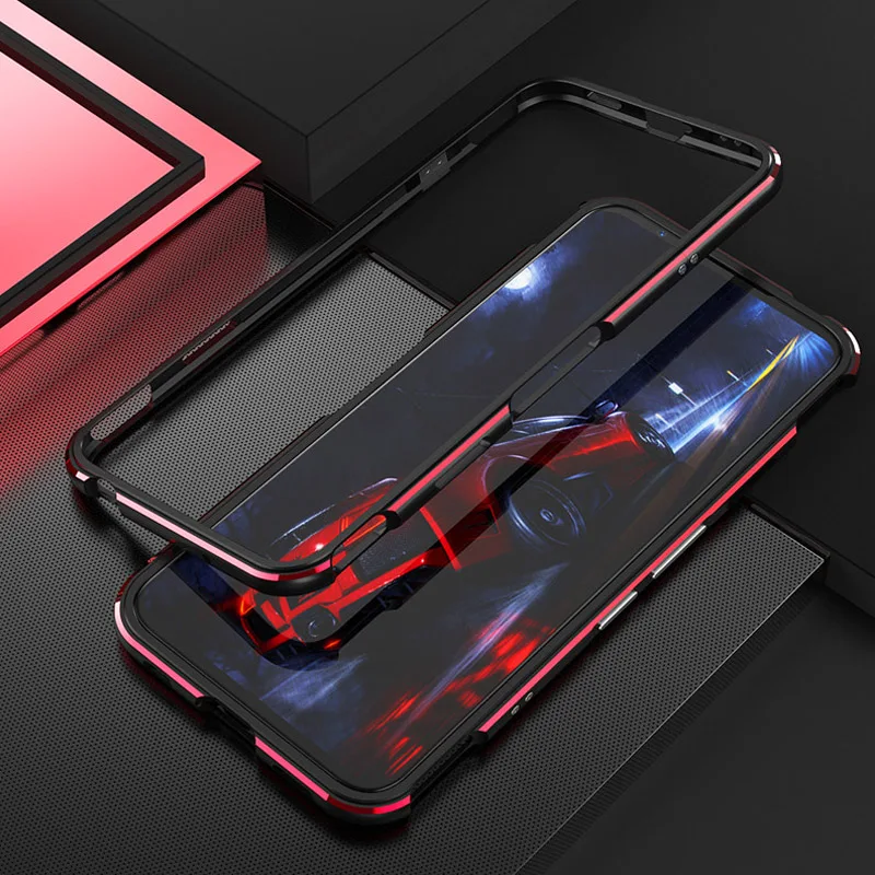 

New Aluminum Metal Bumper Case For Nubia Red Magic 6 Pro ZTE Redmagic 5 6 Border Cover CASE Len Carmera+Frame Protector
