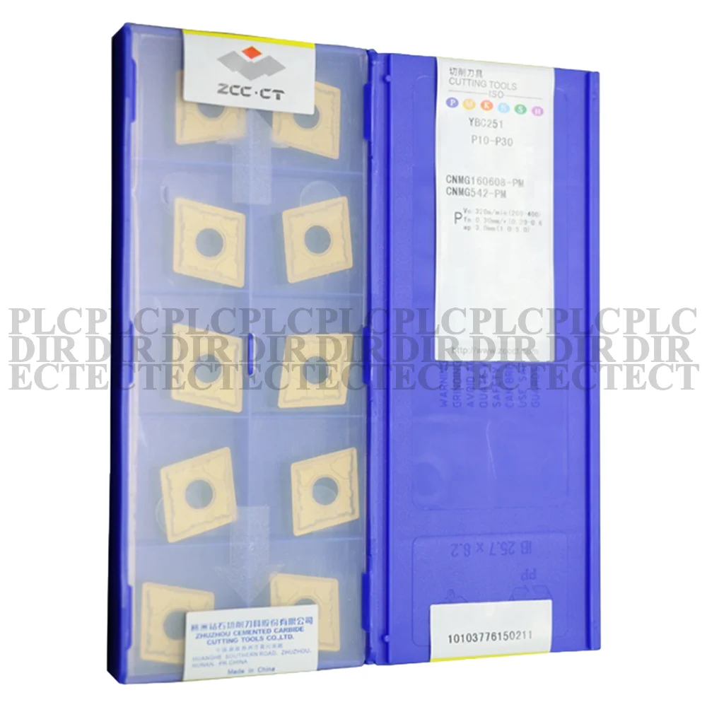 

10 шт./Новый ZCCCT CNMG160608-PM YBC251 CNC Blade